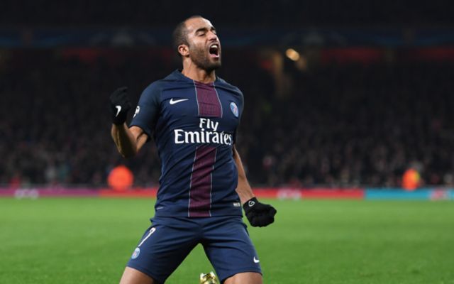 PSG's Lucas Moura