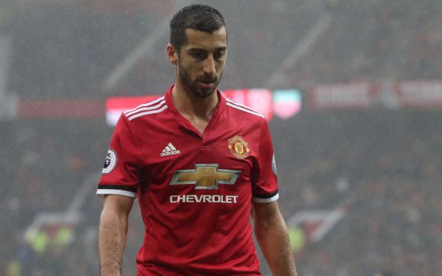 Man United's Henrikh Mkhitaryan