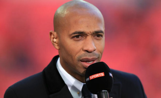 Sky Sports pundit Thierry Henry.