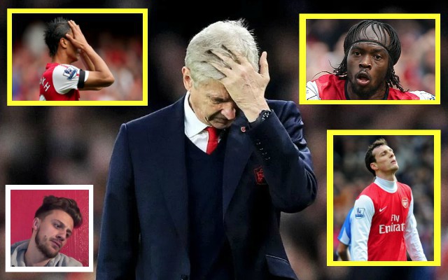 Arsene Wenger's worst signings at Arsenal