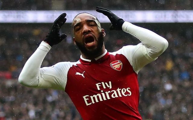 Lacazette miss reaction vs Tottenham for Arsenal