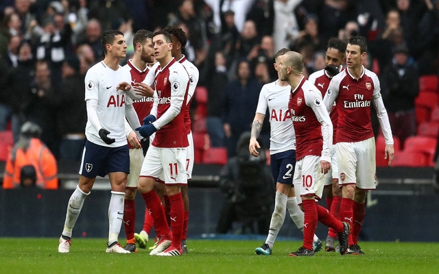 Lamela Wilshere clash after Tottenham vs Arsenal