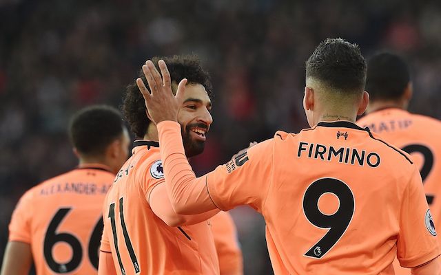 Firmino and Salah Liverpool