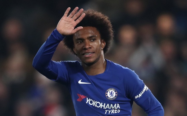 Willian pictured during his two-goal MOTM display against Hull City in the FA Cup