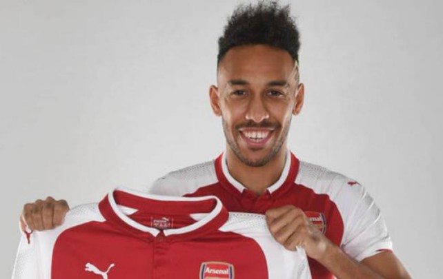 aubameyang arsenal shirt