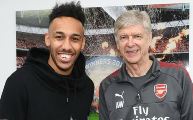 aubameyang wenger