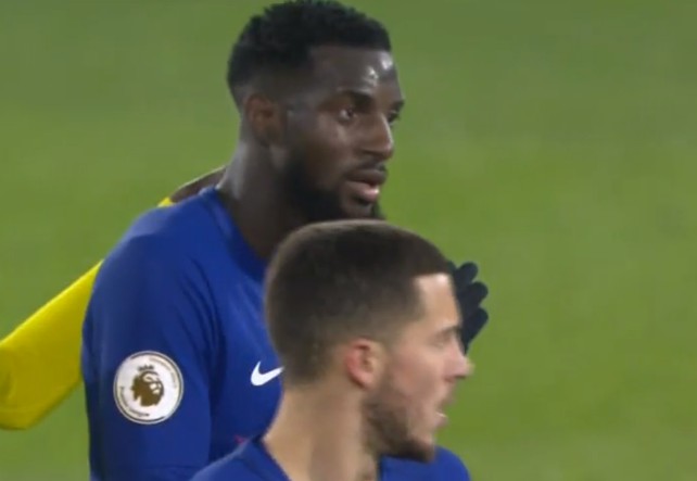 bakayoko red card