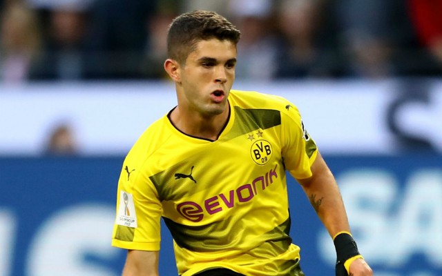 christian pulisic borussia dortmund