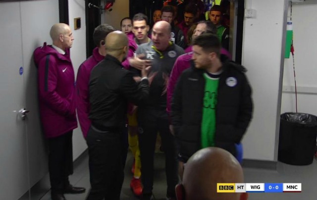 guardiola tunnel row