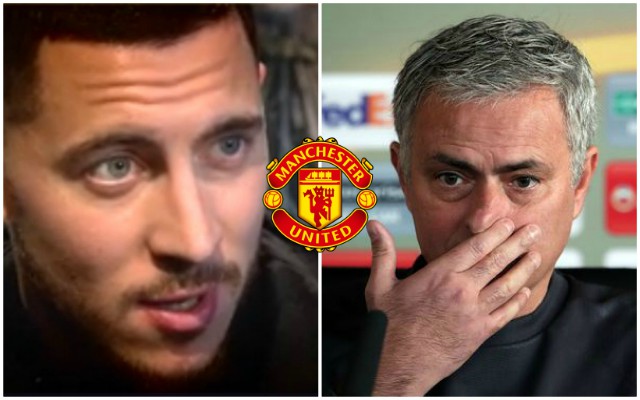 hazard mourinho man utd