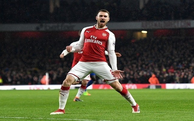 Arsenal midfielder Aaron Ramsey