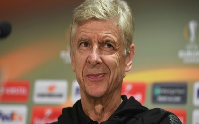 Arsenal manager Arsene wenger
