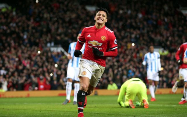 Man United's Alexis Sanchez