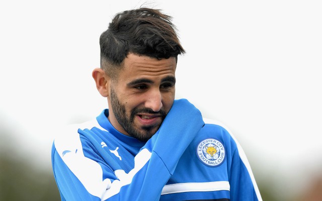 riyad mahrez training