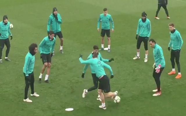 Bale Real Madrid training