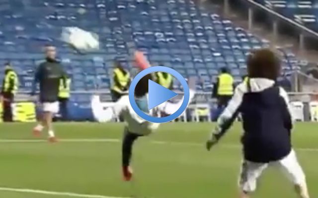Ronaldo Jr overhead kick Real Madrid