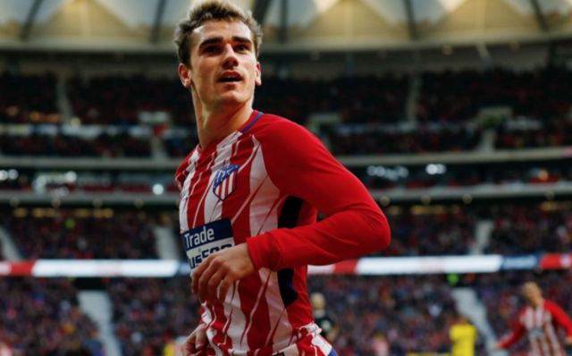 Atletico madrid forward Antoine Griezmann