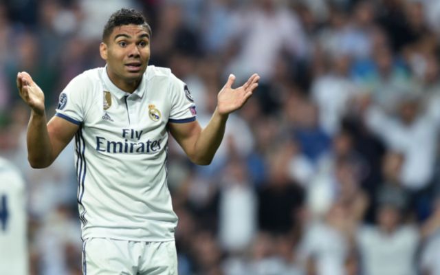 Real Madrid's Casemiro