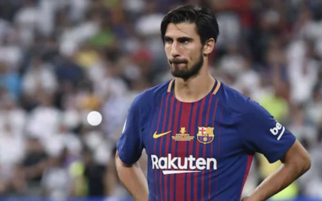 Barcelona's Andre Gomes