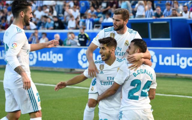 Real Madrid midfielder Dani Ceballos