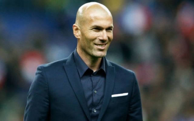 Real Madrid's Zinedine Zidane