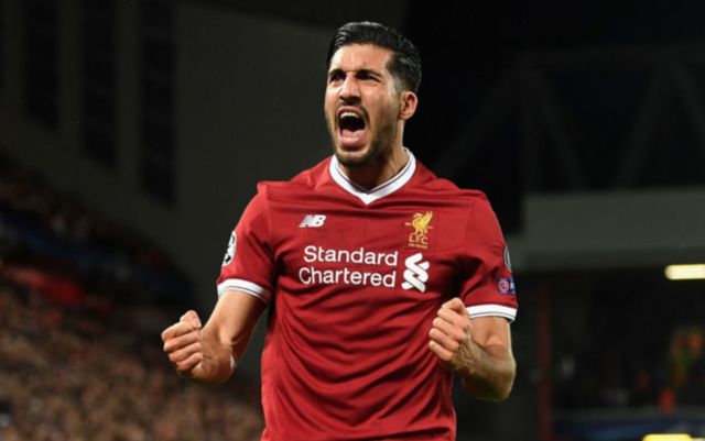 Liverpool midfielder Emre Can