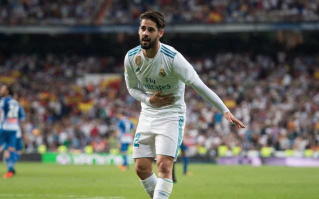 Real Madrid's Isco