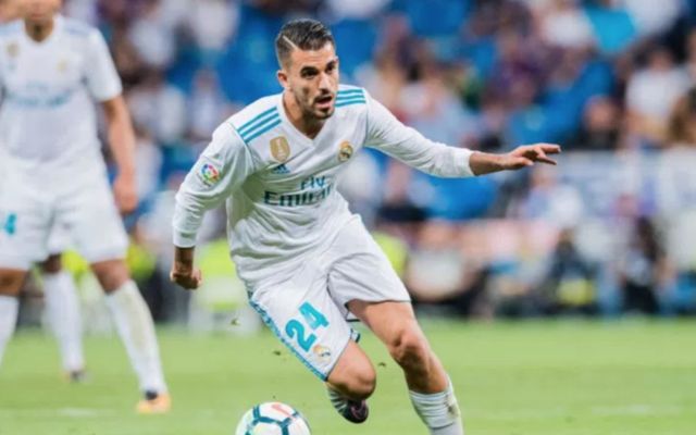 Real Madrid's Dani Ceballos