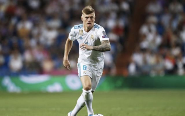 Real Madrid's Toni Kroos