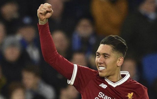 Liverpool forward Roberto Firmino