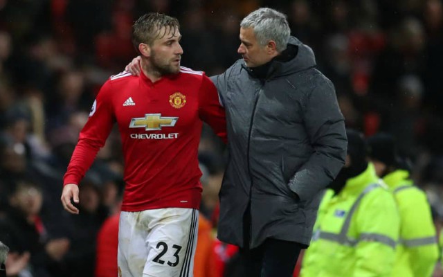 luke shaw mourinho