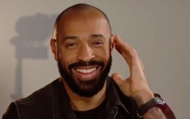 Video: Thierry Henry's hilarious reaction to mistake on CBS broadcast