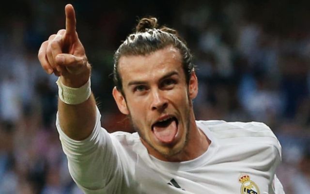 Real Madrid's Gareth Bale