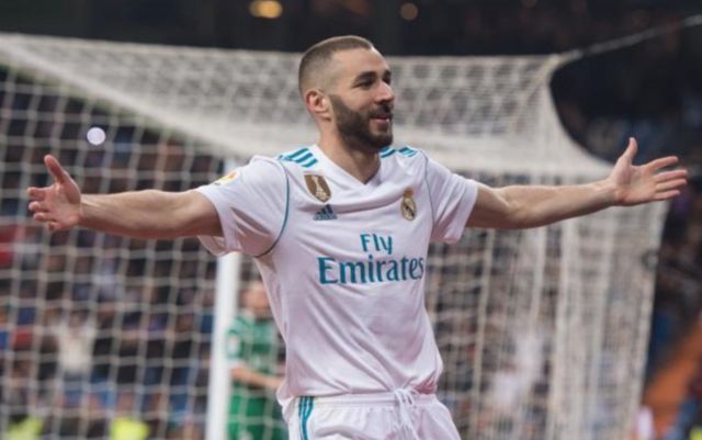 Real Madrid's Karim Benzema