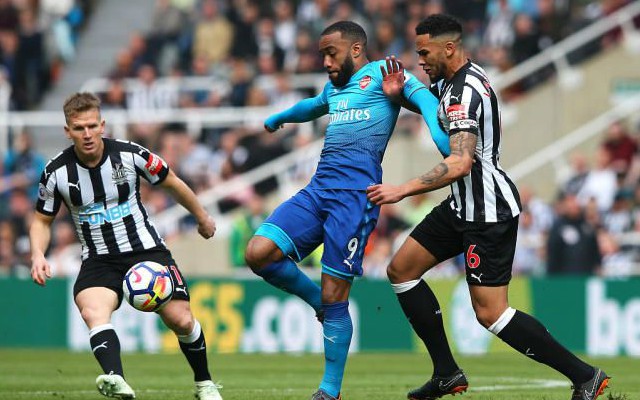 lacazette arsenal newcastle