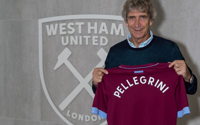 Manuel Pellegrini unveiled as West Ham manager