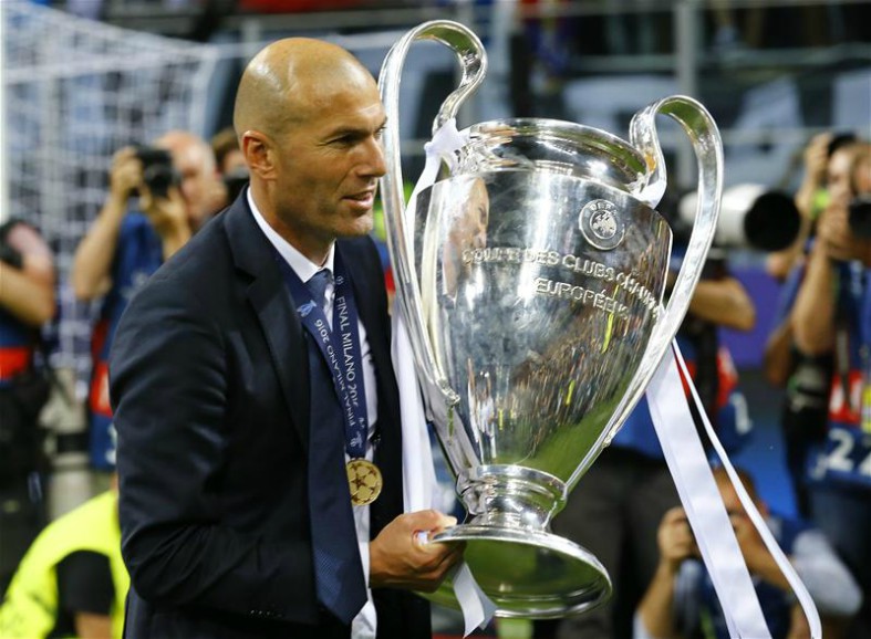 zidane champions league