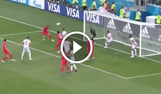 Kane England goal vs Tunisia