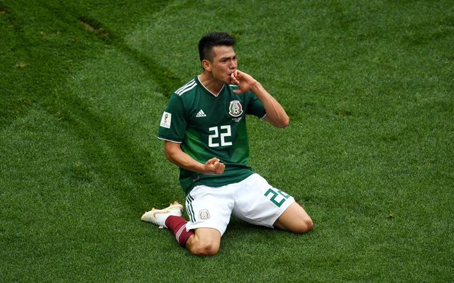 Lozano Mexico Germany goal