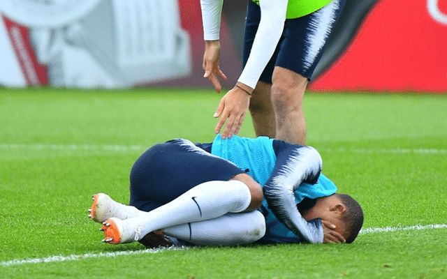 Mbappe injury France Rami