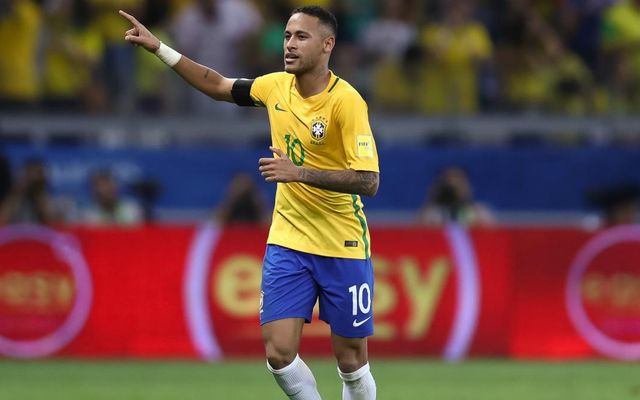 Neymar Brazil. Brazil vs Mexico starting lineup