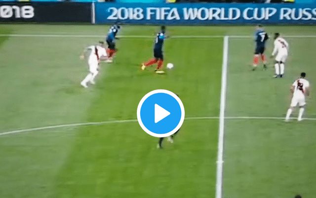 Pogba skill France vs Peru