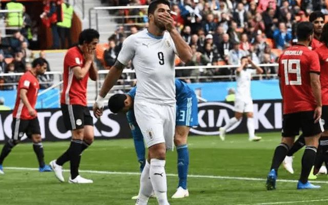 Suarez Uruguay Egypt