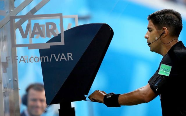 VAR referee Portugal Iran