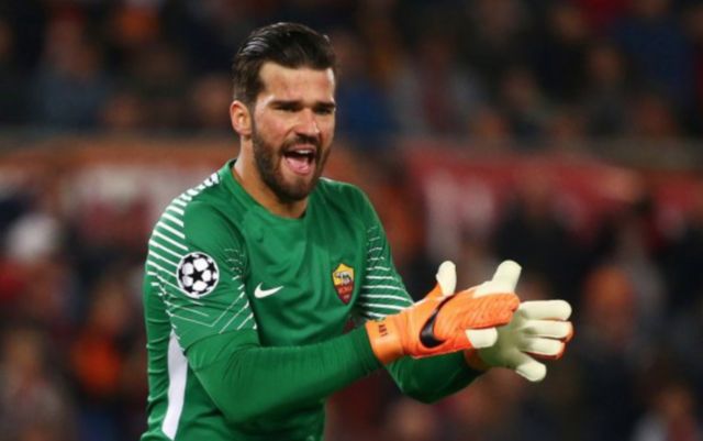 Transfer blow to Chelsea and Liverpool as Alisson 'very happy' at Roma