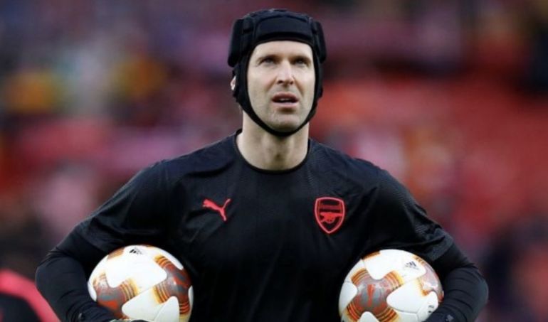 Arsenal goalkeeper Petr Cech