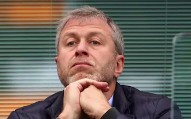 Chelsea owner Roman Abramovich looks thoughtful