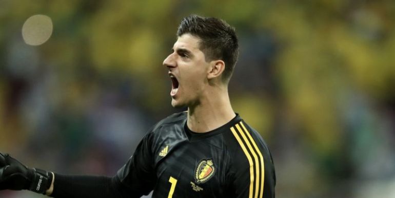 Chelsea and Belgium star Thibaut Courtois won the World Cup's Golden Glove
