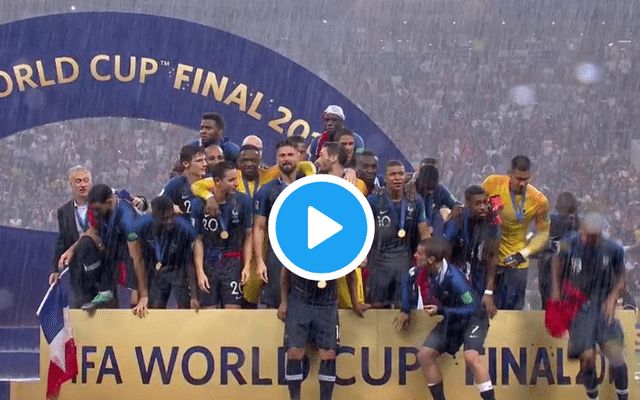 France lift World Cup