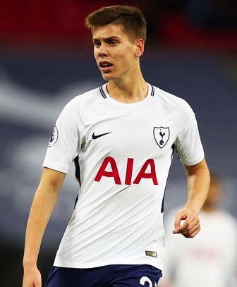 Juan Foyth in action for Tottenham